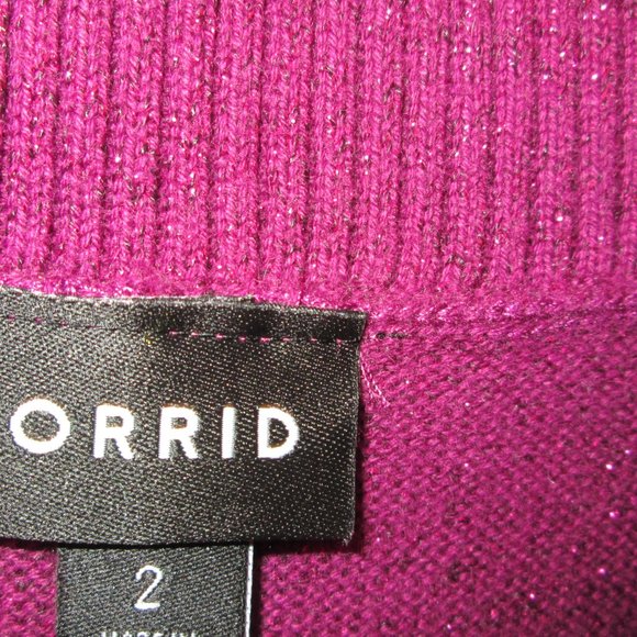 Torrid plus sz 2 M L XL  shimmer off shoulder midi  cotton shimmer dress - Picture 2 of 6